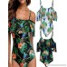 DIMANUL Colorful Monokini Swimsuits for Women Black Push Up Girl Swimsuit Floral Sexy Bikinis Swimwear Bathing Suit A B07L4QCKCC